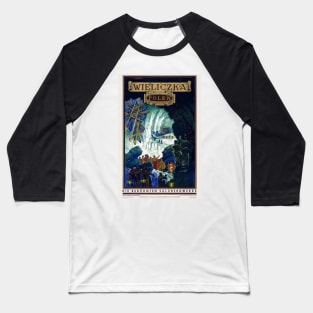 Wieliczka Poland Vintage Poster 1938 Baseball T-Shirt